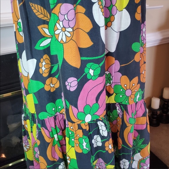 Dodo Bar Or Annabelle Print floral maxi dress S/M - Picture 8 of 9